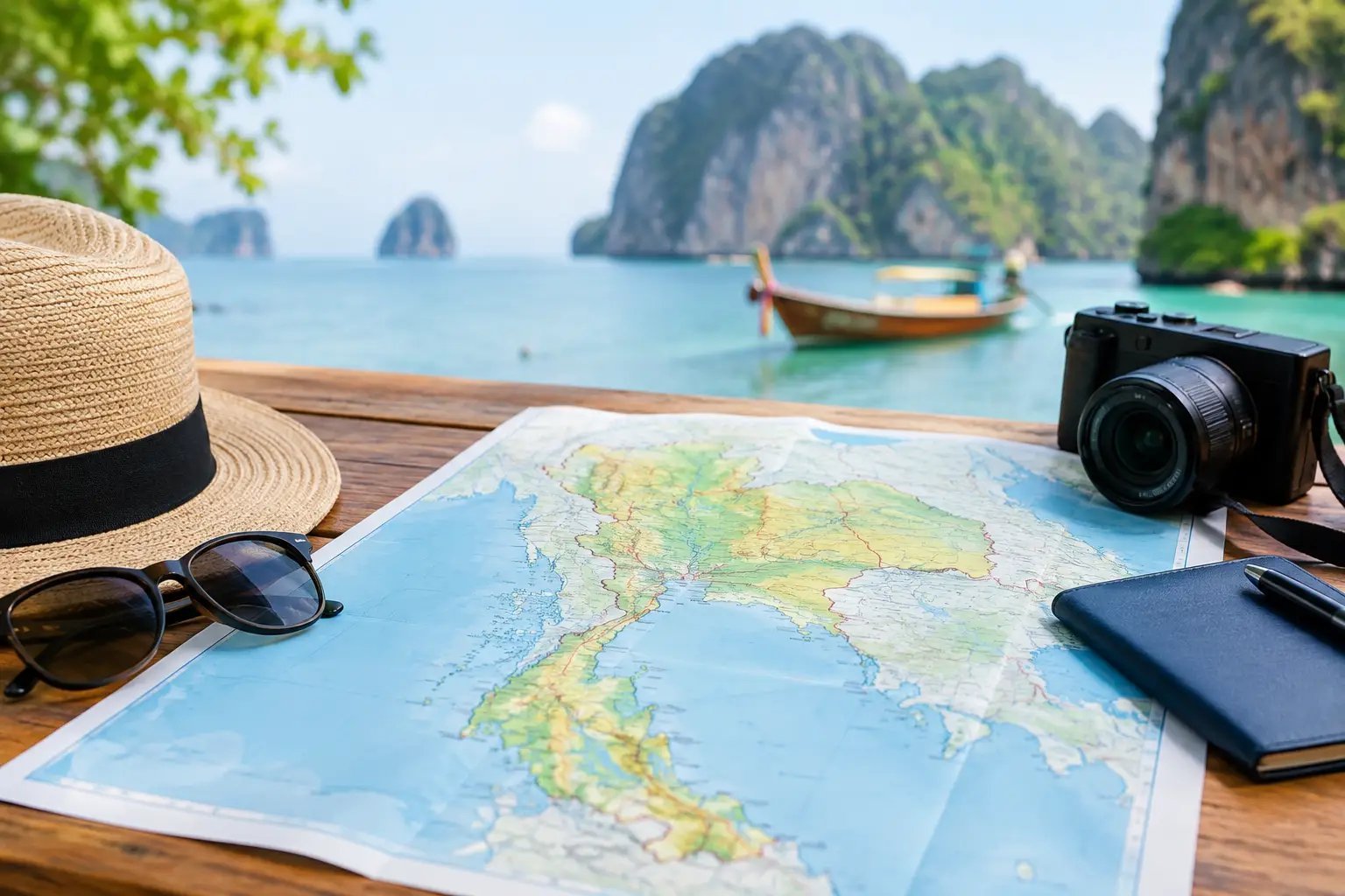Mappe della Thailandia per organizzare il viaggio