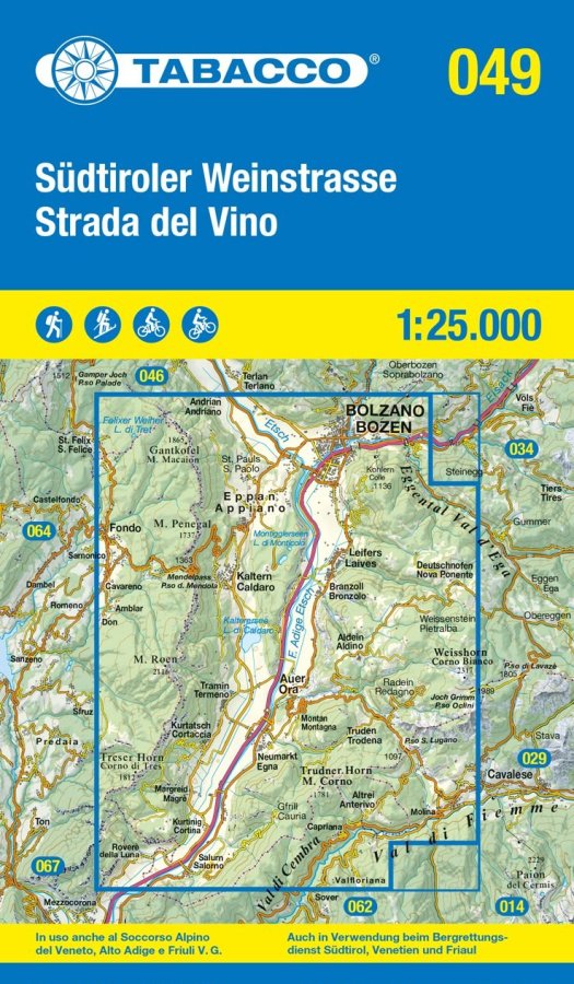 Mappa escursionistica n.049