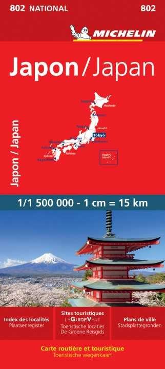 Mappa stradale Michelin del Giappone