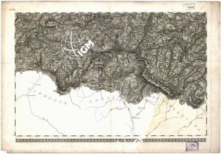 Carta storica IGM