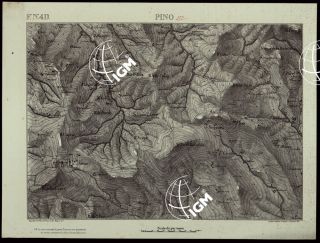 Carta storica IGM