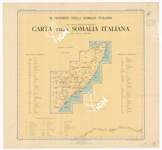Carta storica IGM