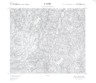 Carta storica IGM