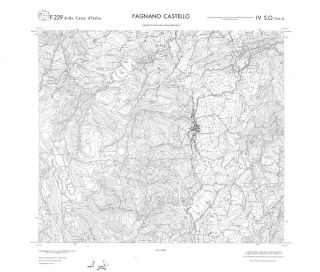 Carta storica IGM