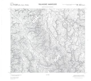 Carta storica IGM