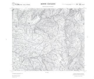 Carta storica IGM