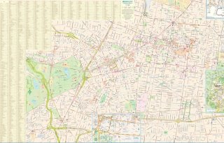 Pianta di Città del Messico
