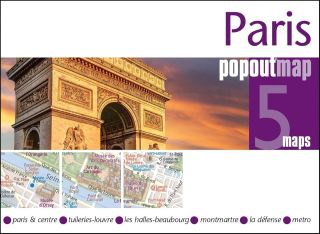 Mappa pop-up tascabile di Parigi
