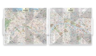 Mappa pop-up tascabile di Parigi