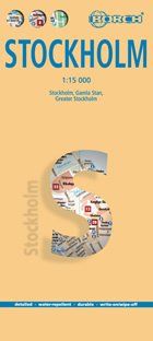 Mappa della città di Stoccolma