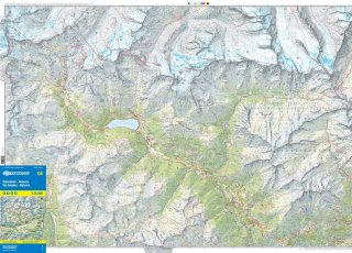 Mappa escursionistica n.004 di Val Senales/Schnalstal, Naturns/Naturno