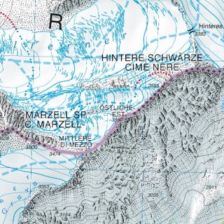 Mappa escursionistica n.004 di Val Senales/Schnalstal, Naturns/Naturno