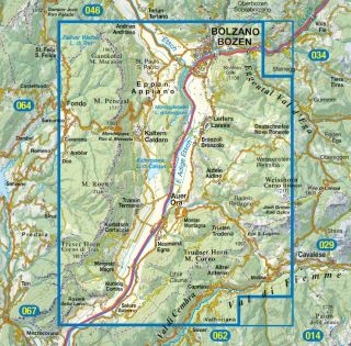 Mappa escursionistica n.049